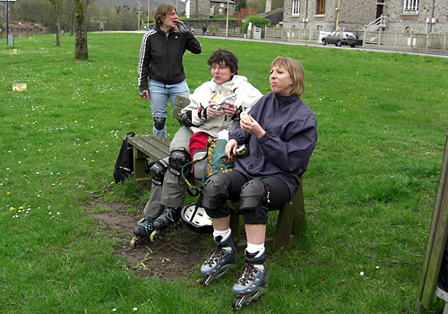 Chantal, Bénédicte et Marie-Pierre