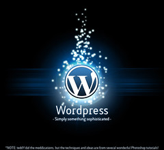 Simply Something Sophisicated - a WordPress poster