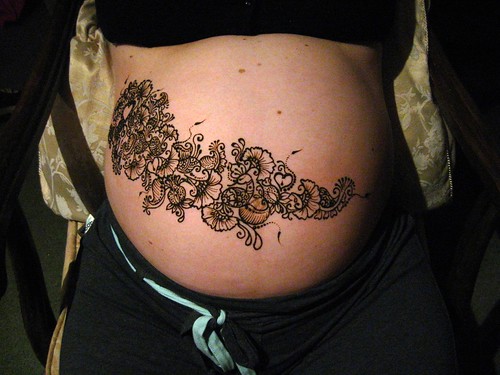 Black Henna Tattoos For Female Tattoo Picture 6