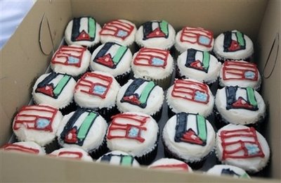 Obama 2008 cupcakes in Jordan
