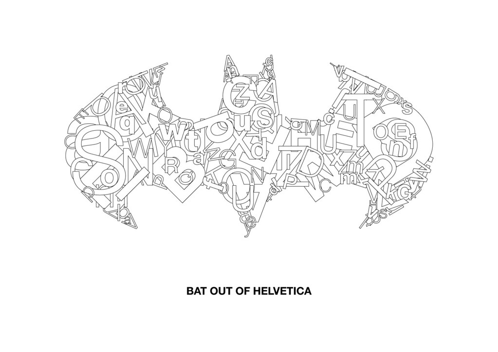 bat out of helvetica