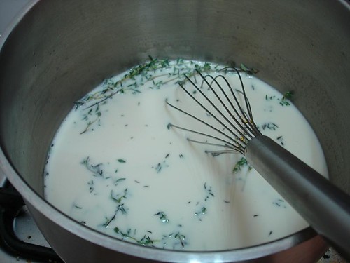 Milk & Cream Infused with Thyme