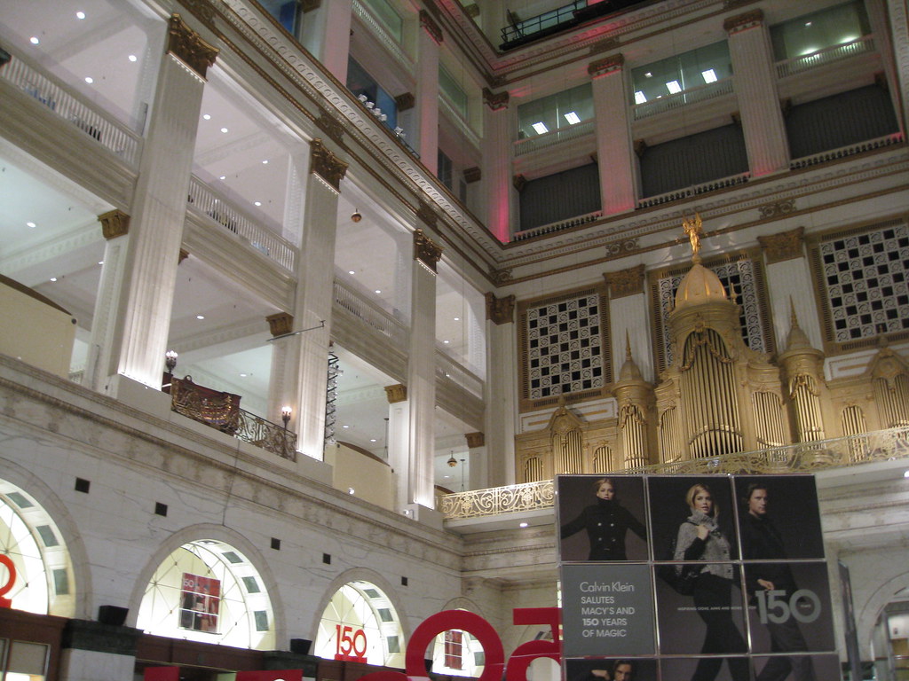 Inside Philly downtown Macy's
