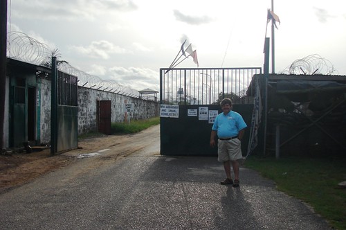 Rob in front of the Port Gate