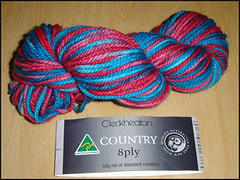 Cleckheaton Country 8 ply - hand dyed