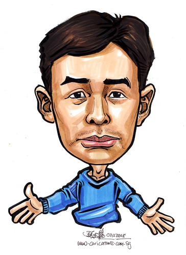Caricature for Singapore Armed Forces 6
