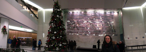 Christmas Tree Panorama: American History Museum