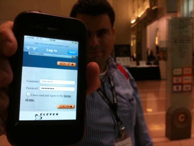 Yes, @downeym paid for Internet access at #mhs09