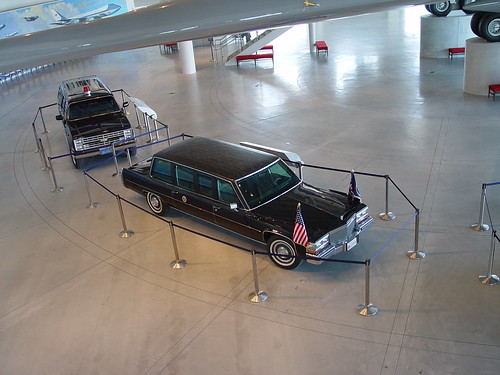  One Pavilion at the Ronald Reagan Library to the Presidential Motorcade 
