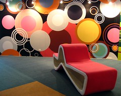 design @ international furniture conference exhibit