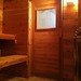 Sauna door installed!