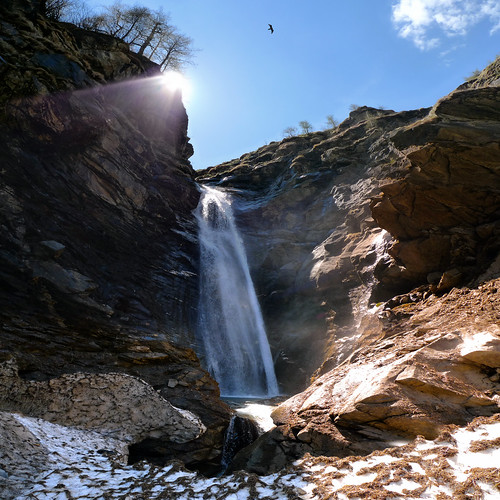 Krumltal waterfall in das Tal der Geier by B℮n
