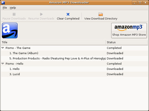 Screenshot-Amazon MP3 Downloader