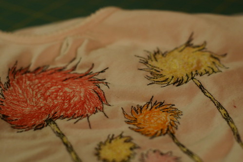 truffula tree shirt detail