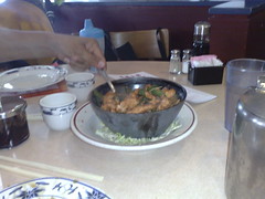 Chicken and Basil at Joes Noodle House at Rockville
