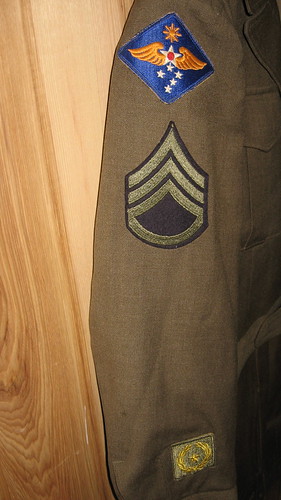 Grandpa Pete's WWII Uniform