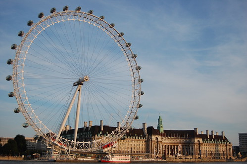 London eye and the South bank