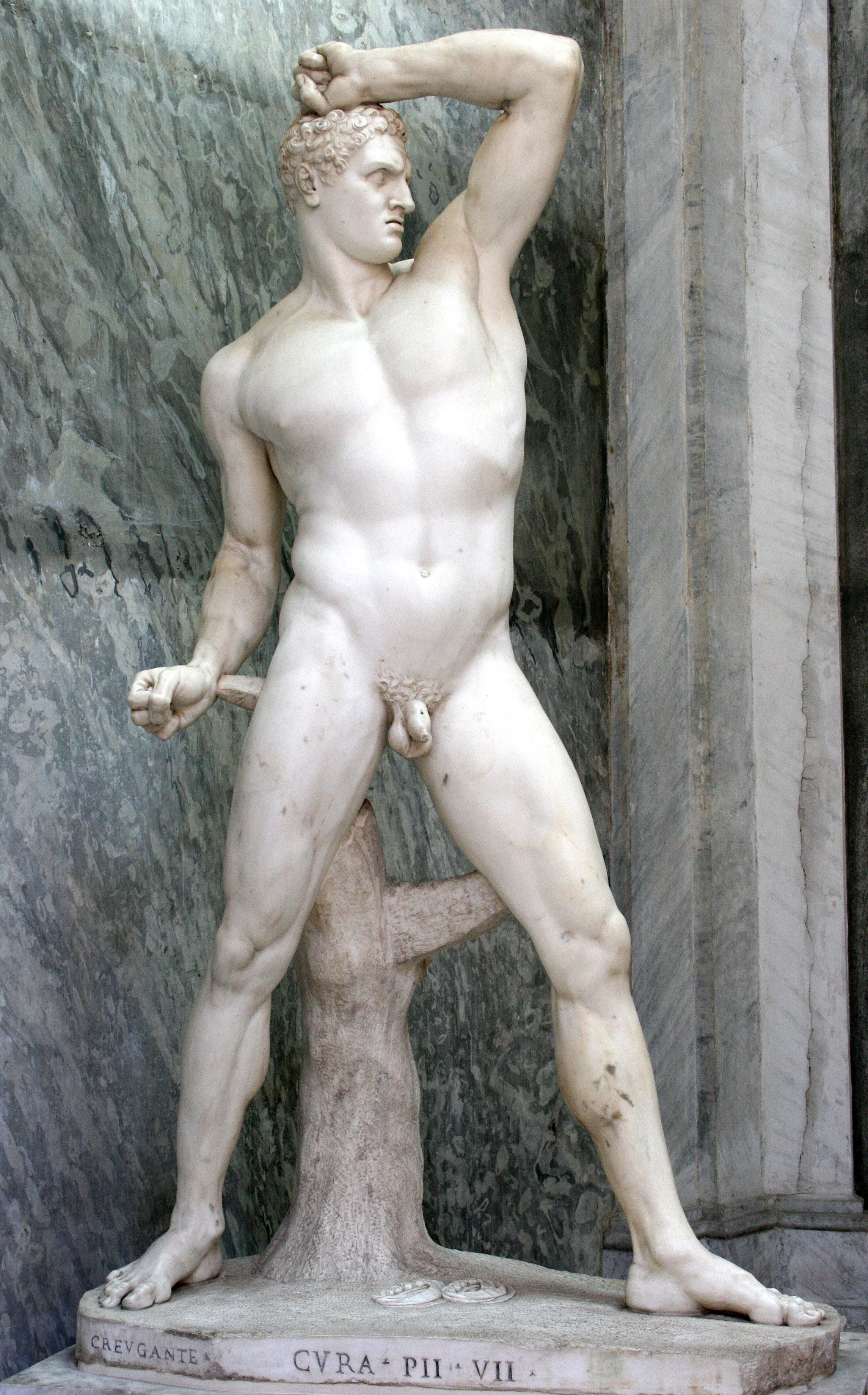 Naked Man Statue 39