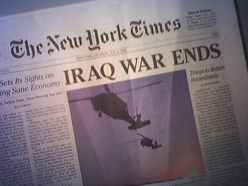 Iraq War Ends