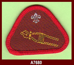 UK Scouting 1990's Scout Proficiency Badge Dots for Stars 