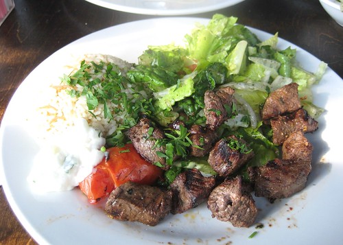 Shish Kebab @ Gaby's Mediterranean Restaurant & Cafe by you.