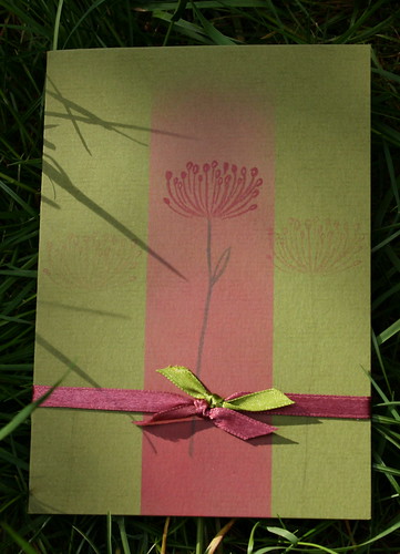 clean & simple flowercard