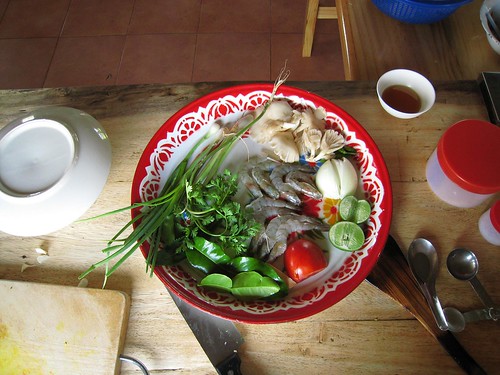 Ingredients for Thai Soup