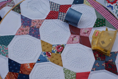 quilting in circles