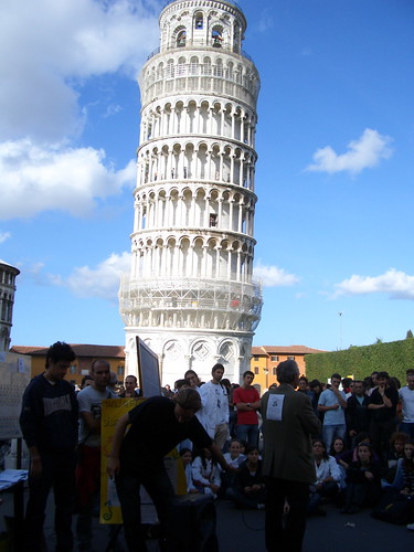Lezioni sotto la torre, Pisa, 17 ottobre 2008