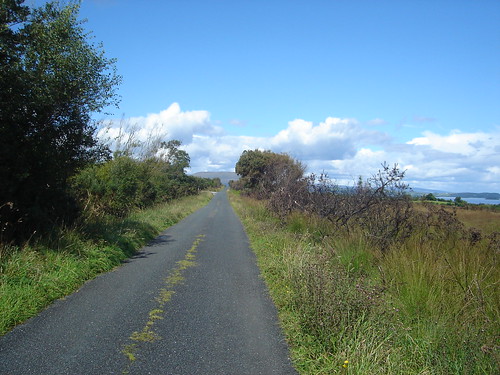 Connemara, scenic road Loch Corrib