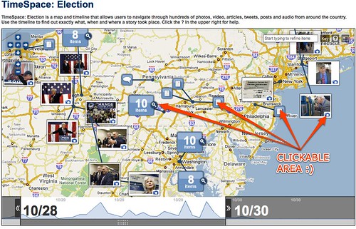 washingtonpost.com - TimeSpace: Election by you.
