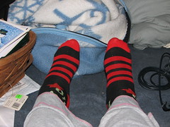 Stripey Socks Closer