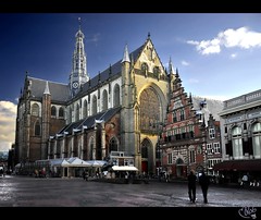St. Bavokerk and Vleeshal... at Haarlem!
