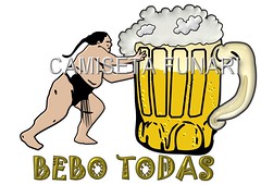 lutador sumo bebe todas cervejas satira engraçada