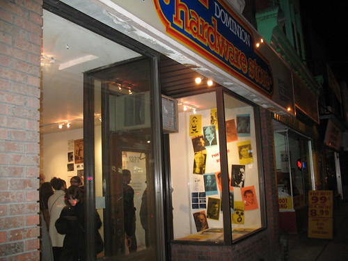 Opening Night at the Toronto Free Gallery