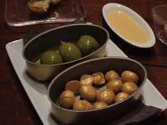 Olives and Golden macadamias