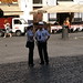 Polizia municipale in Piazza della Rotonda