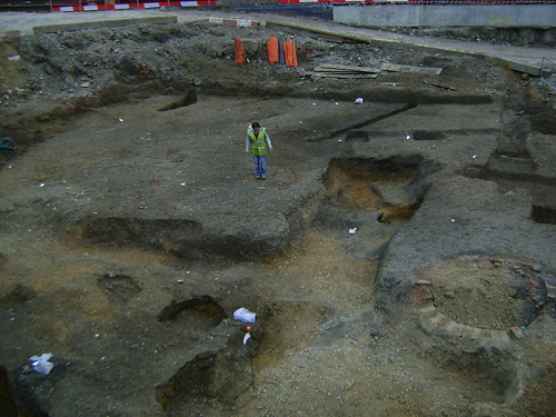 The area of Zone 3 currently under excavation