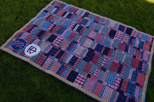 Red Sox / MN Twins Quilt