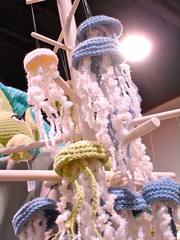 Maker Faire NC: Crocheted Jellyfish!