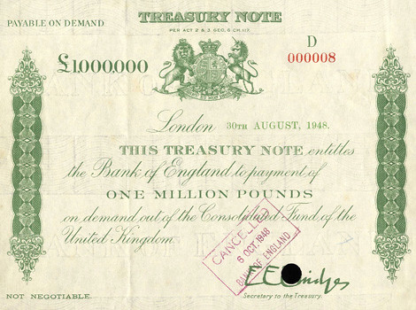 Million Pound Note