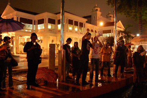 penang high court - candle light vigil