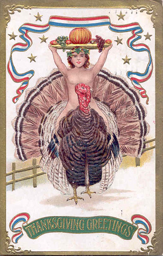 Vintage Thanksgiving postcard