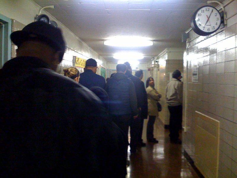 Voting Starts in Brooklyn, USA