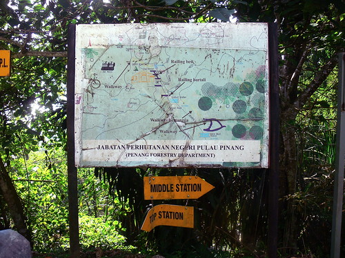Penang Hill map