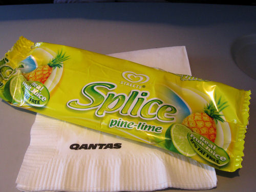 Plane food: Qantas