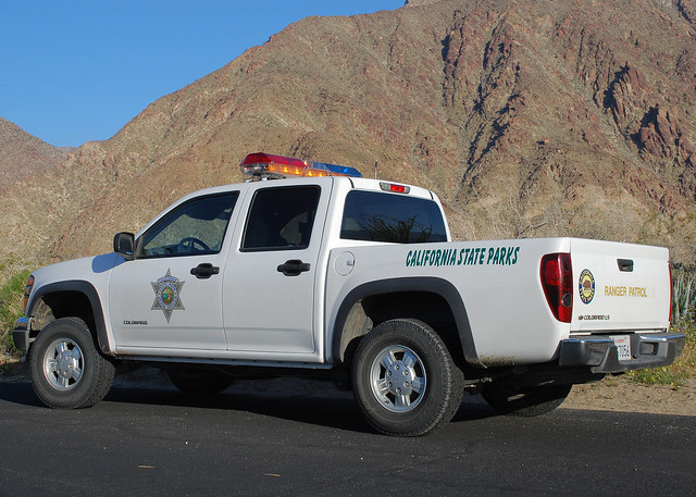 california park chevrolet colorado ranger police pickup chevy policecar anzaborrego parkranger