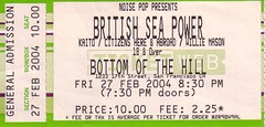 British Sea Power, Bottom of the Hill, Feb. 27, 2004