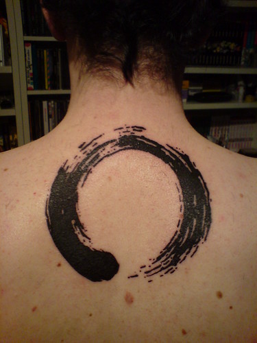 ouroboros tattoos. Enso Zen Circle Tattoo