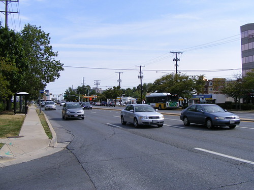 Rockville Pike Looking South From Twinbrook Pky
